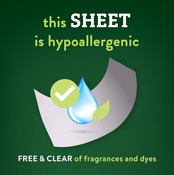 BIOKLEEN LAUNDRY DETERGENT SHEETS – DYE & FRAGRANCE FREE, HYPOALLERGENIC, ENZYMATIC CLEANER, STAIN REMOVER, BIO ACTIVE FORMULA, NO PLASTIC JUG, UNSCENTED, 100 LOADS