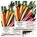 Seed Needs, Rainbow Carrot Blend (Daucus carota) Twin Pack of 800 Seeds Each Non-GMO primary