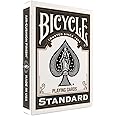 Bicycle Black Playing Cards, Standard Index, 1 Deck