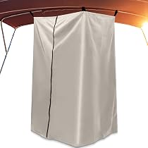 Tente Intimité Bateau - 1x1x2m, Polyester, Sac De Rangement, Rideau Douche