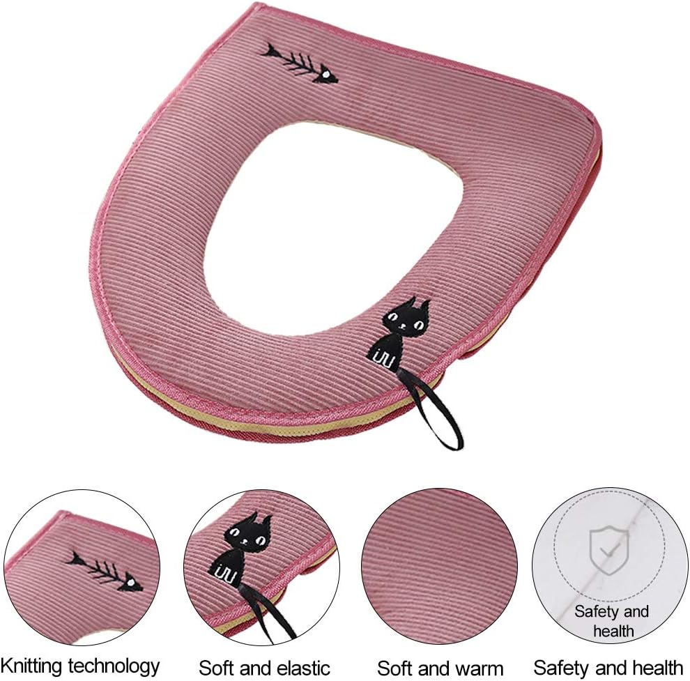 JPYH 2 Pcs Zipper Toilet Seat Cover - Image 5