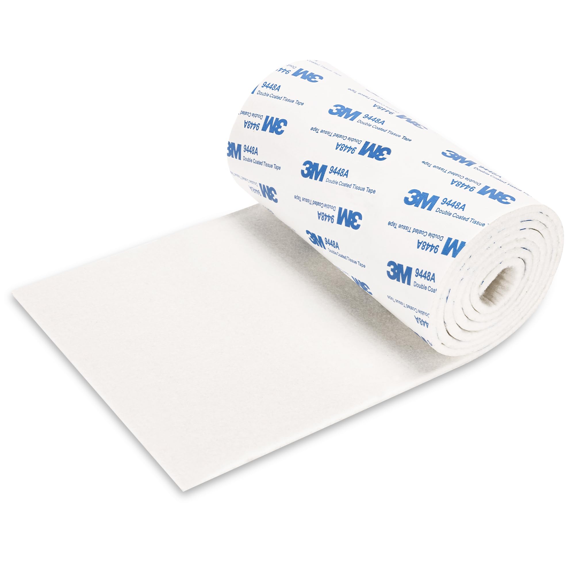 Photo 1 of Felt Furniture Pads, Non Slip Self Adhesive Cuttable Felt Tape White Heavy Duty Felts Strip Roll for Protecting Hardwood Floors Chair Wall Protector (40 x 5 x 0.12 Inch)