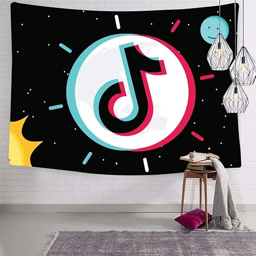 Tiffnicity Tapiz Tik Tok Para Colgar En La Pared Tapiz Suave Con