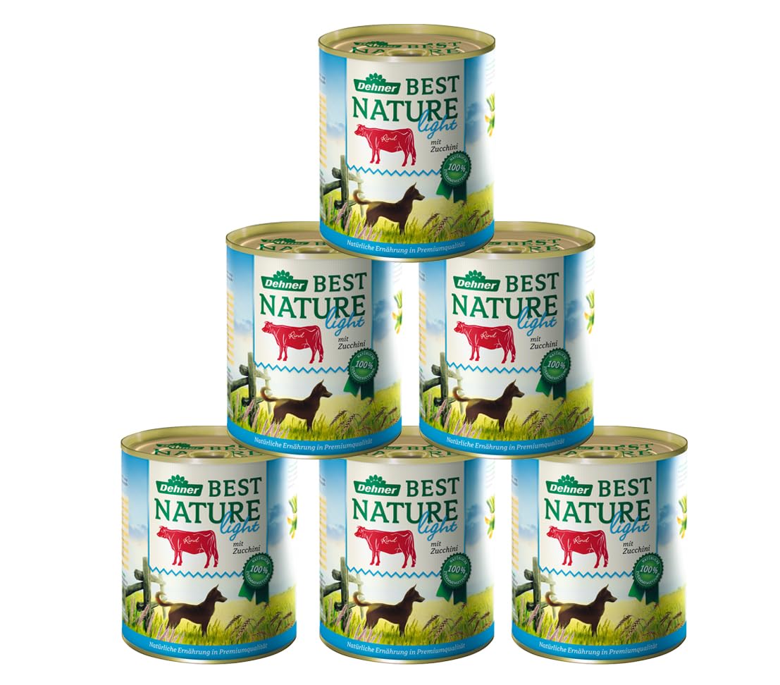 Dehner Best Nature Light Beef and Courgette Dog Food