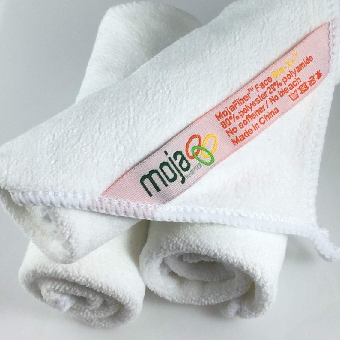 Mojafiber Microfiber Face Cleaning Cloths Makeup Remover