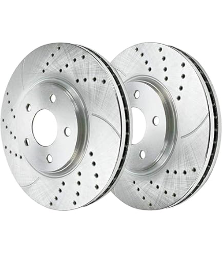 AutoShack Front & Rear Brake Rotor Kit For Chevy Equinox, Saturn Vue, Pontiac Torrent 2007-2010 | Complete 4-Rotor Set