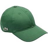Lacoste Unisex-Adult Organic Side Logo Cotton Twill Cap