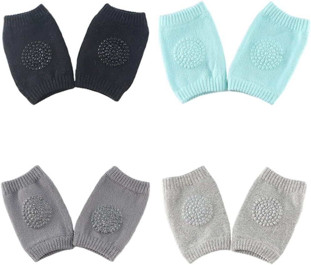 New Safety 3x Pairs Infant Toddler Baby Knee Pad Crawling Safety Protector Crawling Protective Knee/Elbow Pads for Toddler Baby Infant Kids