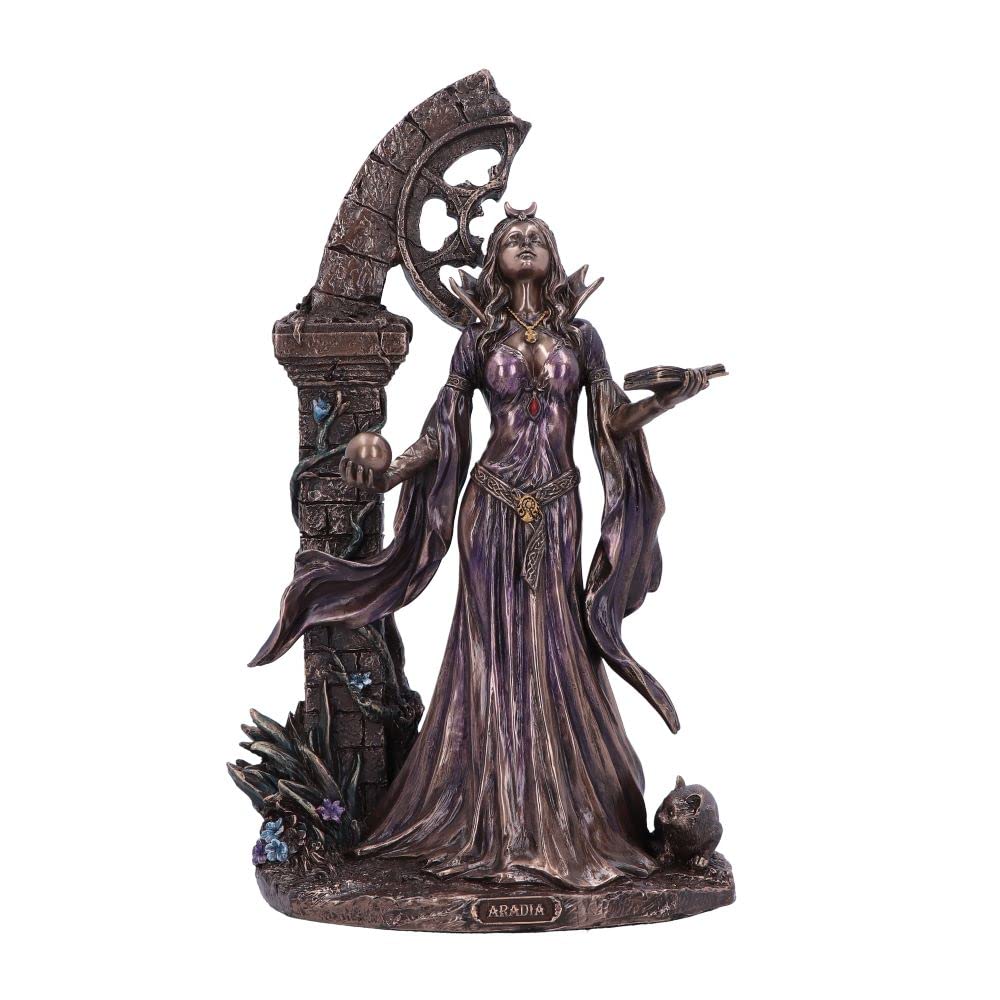 Nemesis Now Aradia The Wiccan Queen of Witches Figurine, Bronze, 25cm, D6000W2