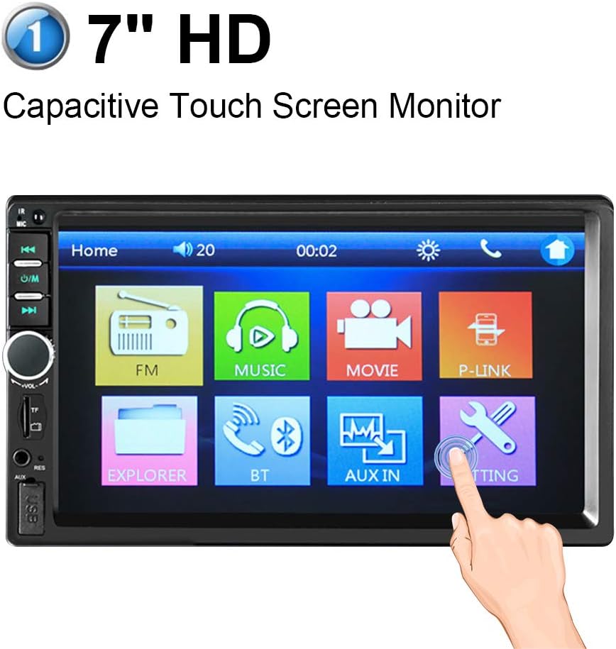 7 Double Din Car Stereo Audio MP5 Player/USB/FM/SD Multimedia