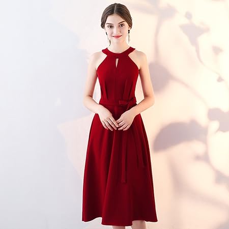 wine color dress for wedding