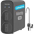 Waterdrop G5P700A Alkaline Mineral pH+ Reverse Osmosis Water Filter, NSF/ANSI 372 Certified, 700G Reverse Osmosis System, 8 Stage RO Water Filtration System, 2:1 Pure to Drain, Smart LED Faucet