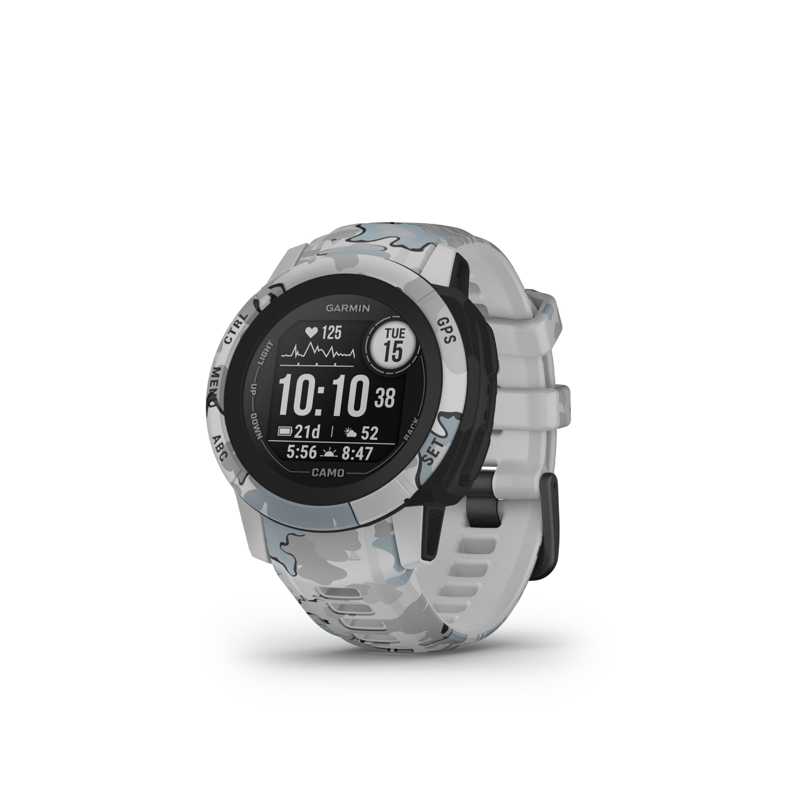 Garmin Instinct 2S - Camo Edition Rugged GPS Smartwatch Mist Camo