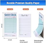 Grnlucja 5 Pack Guest Server Order Pads 250 Sheets Restaurant Supplies Note Pads view 6