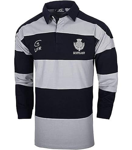 Irish Rugby Jersey - Green And White Stripes, Cotton-Polyester Blend, Ireland Embroidery (Men's Sizes)