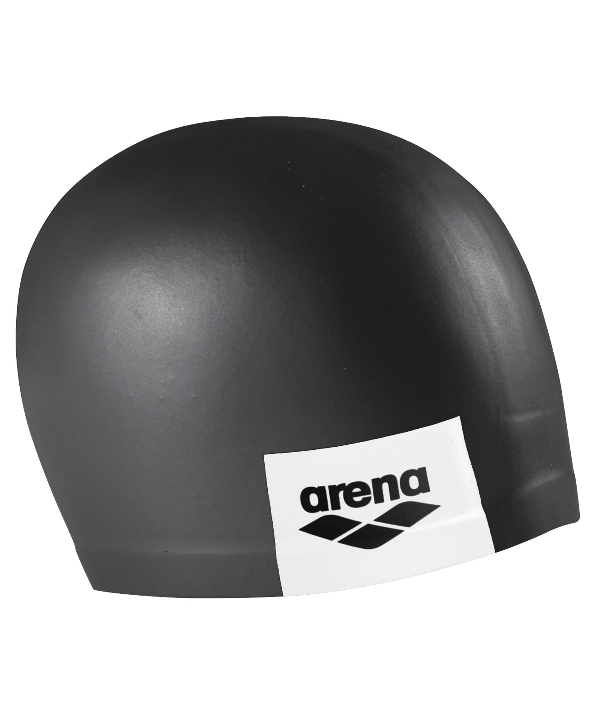 Arena Logo Moulded Swim Cap, Black
