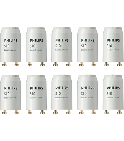 PHILIPS S2 Ecoclick Mechanical Fluorescent Lamp Starter - 4W to