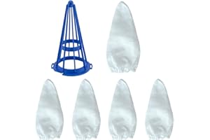 FABMODE 5 Packs Replacement Vacuum Filter Cotton for Pool Blaster Pool Cleaner Bag Centennial, Eclipse,Ivac M3,Ivac 350, Rush X21,Pulse,Fusion PV-10