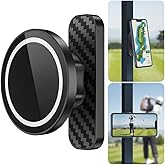 AISIKA Magnetic Golf Cart Phone Holder Compatible with MagSafe iPhone and Android Fits EZGO, Club Car, Yamaha, Icon, Golf Cart Accessories Valentines Day Gifts for Him Men Women Golfers