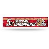 NFL Rico Industries Plastic Street Sign Plastic 4" x 16" Street Sign