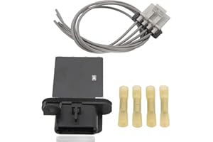 CALU LUKY 973-582 HVAC Blower Motor Resistor Kit,973-582 Resistor Blower Compatible with Toyota 2005-2020 Toyota Tacoma,Blower Motor Resistor with Wire Haeness Replace 4P1650, JA1772, RU1435, RU746, 8713804050