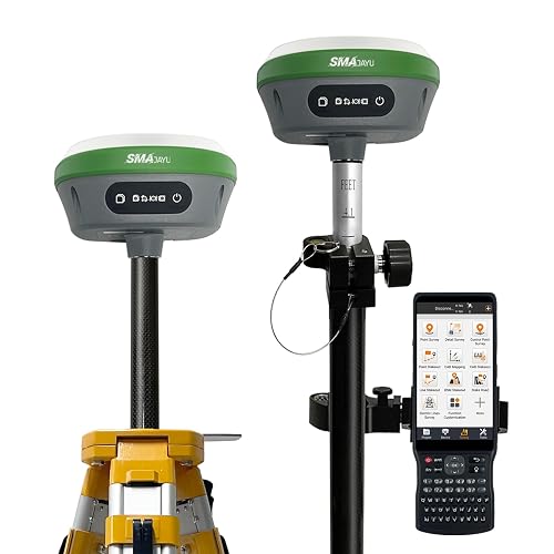 Civil Engineering Rover Tool SMA26 Plus GNSS RTK Rover & Base Surveying Equipment with Controller ...