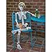 PREXTEX Tall Posable Halloween Skeleton- Full Body Halloween Skeleton with Movable/Posable Joints for Best Halloween Decoration