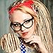 Jetec 130 Pieces Metal Hair Cuffs Hair Braiding Beads Aluminum Dreadlocks Hair Decoration Accessories with Storage Box