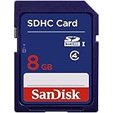SanDisk 8GB SDHC Memory Card (RETAIL PACKAGE)