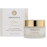 Arianna Skincare Cellular Repair Night Cream Complex Natural Facial Creams Nourishes Skin Overnight Absorbs Quickly Long-lasting Vegan Night Cream