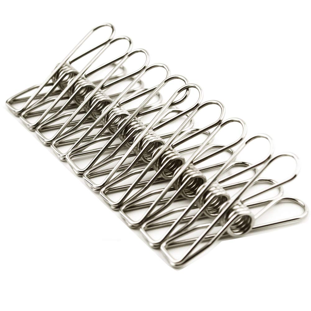 Stainless Steel Wire Clips for Drying on Clothesline