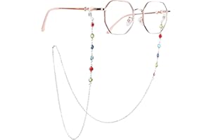 JIAODIREN Eyewear Chain, Women's Eyewear Chain, Sunglasses Hanging Chain, Bbeaded Eyewear Chain, Fashion Eyewear Chain.