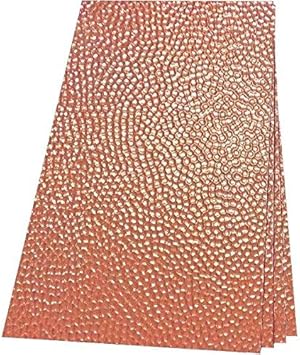 Amazon Com Hammered Copper Sheet Metal Material Size 12 X 12 Home Improvement