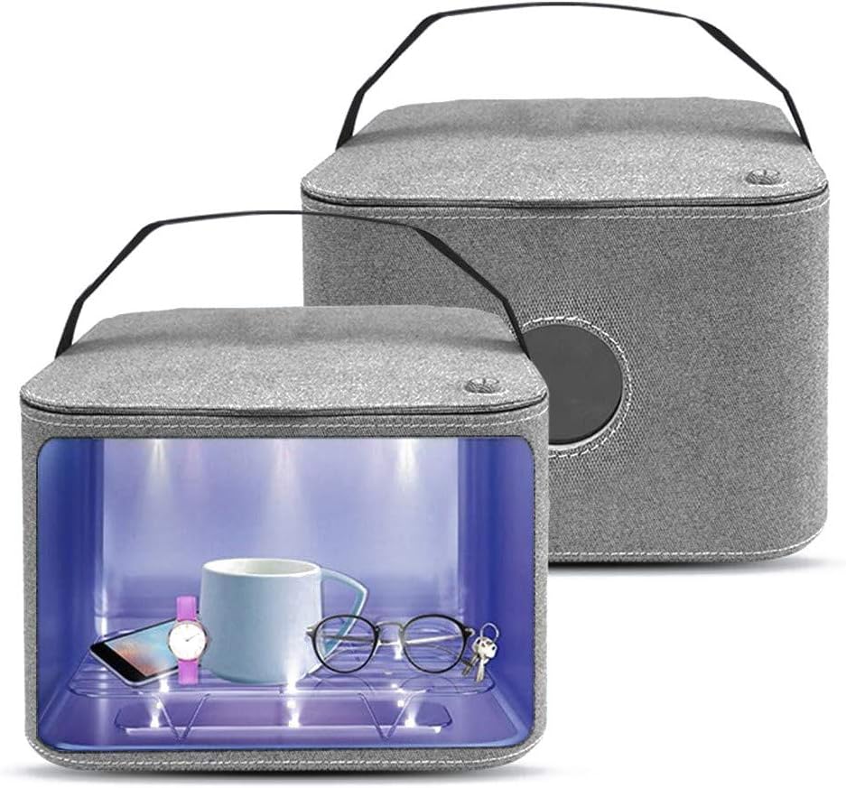 SEAAN Box Bag, Portable for Underwear, Bottle, Toothbrush, Beauty Tools and Jewelry, 9 Beads