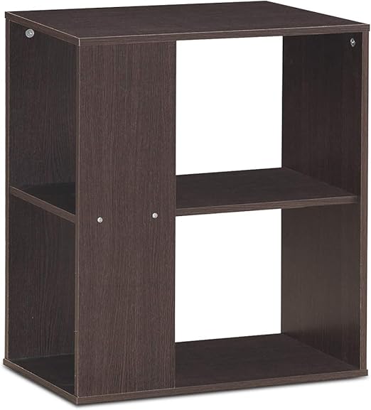 Amazon Com Giantex End Table With Shelves 3 Tier Open Storage Side Table W Foot Pads For Living Room Bedroom Study Office Side Table Nightstand 1 Brown Kitchen Dining