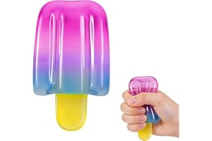 Ice Cream Squeeze Squishy Toys, Summer Sensory Stress Relief, high-Pressure Relief, Gentle Compression, Suitable for Relaxati