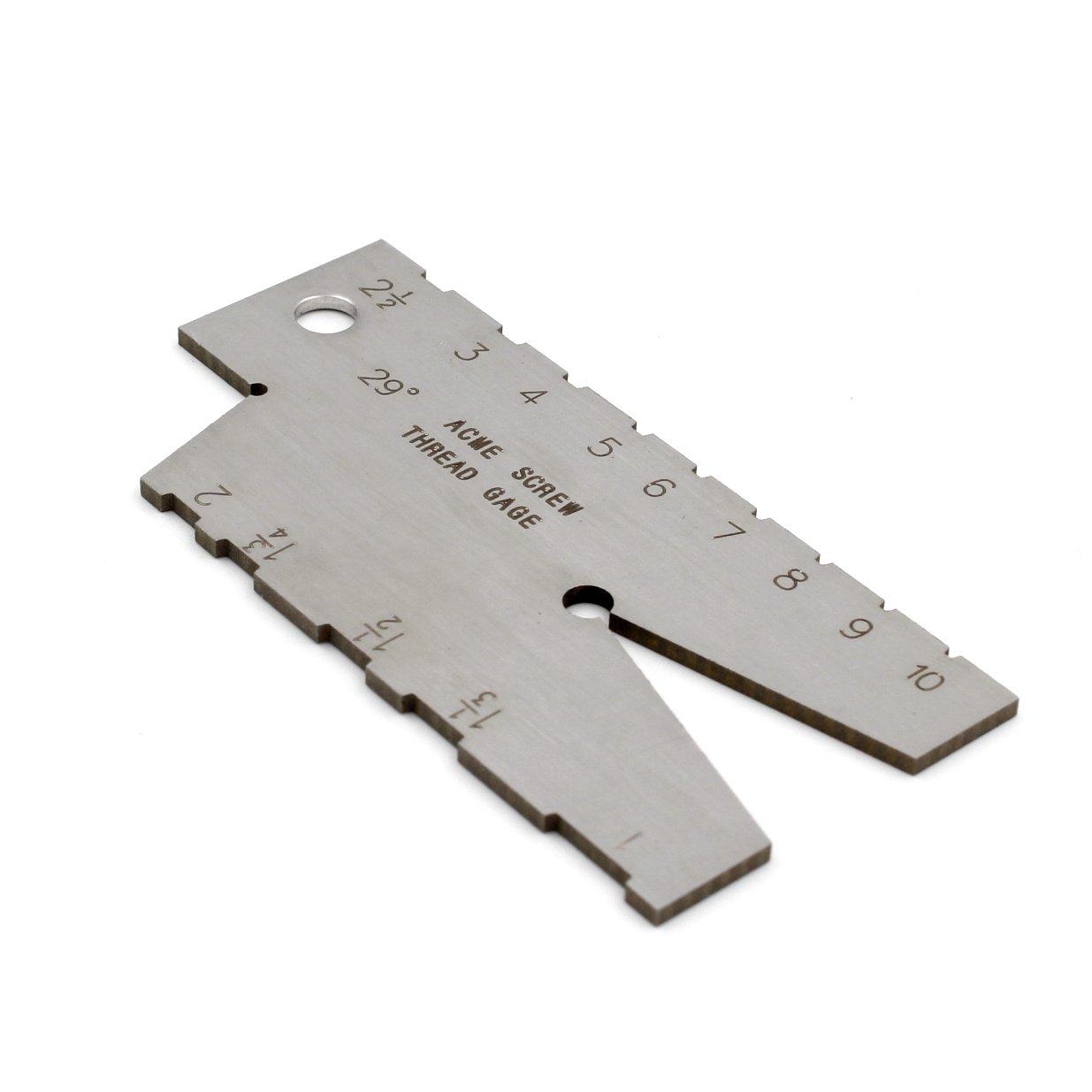 ACME SCREW THREAD GAUGE 29 DEGREE GRINDING GAGE TOOL Laser Engraving S