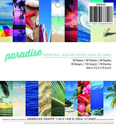 American Crafts 6 X 6 Paper Pad Photo Real Everyday