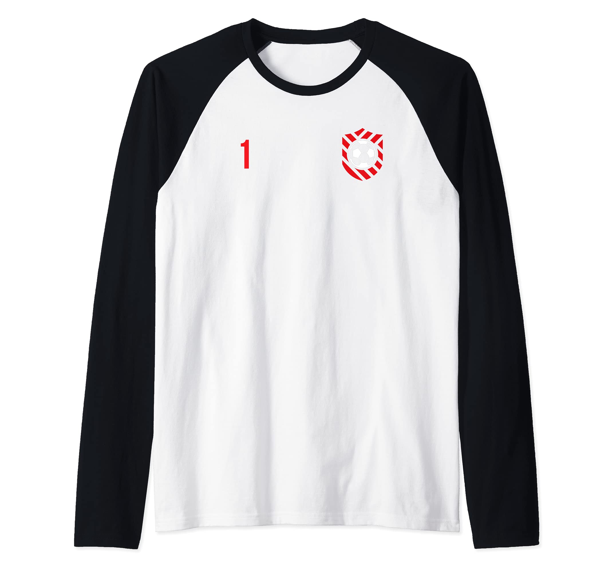 Flag Swiss Raglan Baseball Tee
