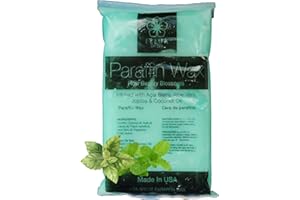 Paraffin Wax Refills 1lb by FLEUR DE SPA – Made in USA – Infused with Coconut & Jojoba Oils – Moisturizing, Hydrating & Soothing for Hands, Feet & Body – Spa & Home Use