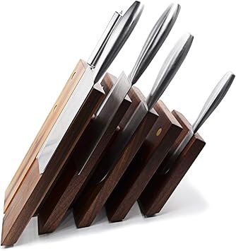 Amazon Com Seatrend Magnetic Kitchen Knife Block Made Of Sturdy