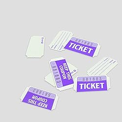 L LIKED Raffle Tickets Double Roll 2000 Tickets