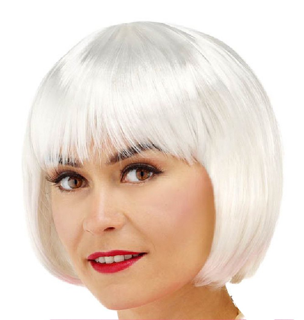 Folat 26688 – Bob Wig – One Size – White