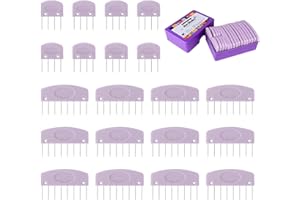 CZHYINB Knit Blocking Pins Kit, 20 Pcs Knit Blocking Combs, Knit Blocking Combs for Blocking Knitting, Crochet, Lace or Needlework Projects Tool Device