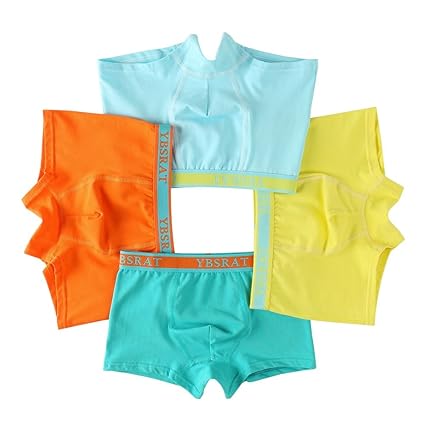 Usex Sense 12er Pack Kinder Jungen Boxershorts Baumwolle Unterhosen Slips Jungs Boxers Unterwäsche