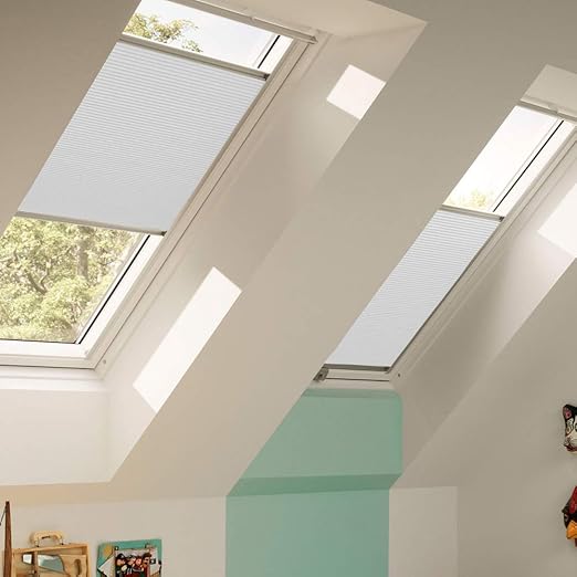 Original VELUX Pleated Blind Duoline Darkening Structure FHC