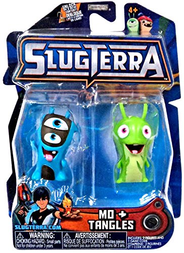 Slugterra SERIES 3 Mini Figure 2-Pack Tangles & Mo [Includes Code for Exclusive Game Items]