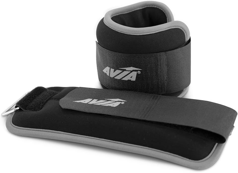 AVIA Fitness 2 lb. Ankle Weights Grey (Available in more