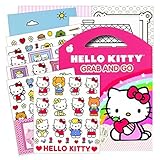 Hello Kitty Stickers Grab & Go Travel Activity Pack ~ Stickers, Play Scenes, Coloring Sheets, plus Bonus Reward Sticker!
