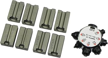 Inline Tube Double Single Flaring 37 Degree Professional Brake Line Flare Die Tool Kit 30005 C 3 4